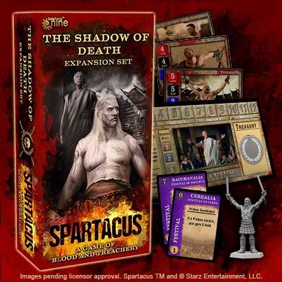 Spartacus Shadow of Death Expansion