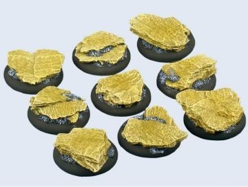 30mm Lipped Round Shale Bases