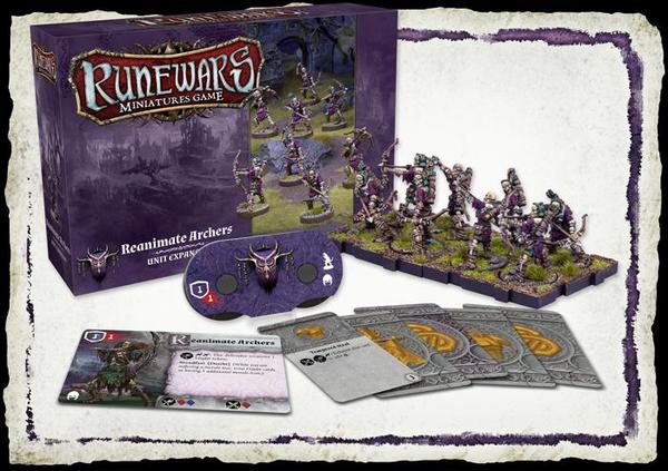 Reanimate Archers Expansion Pack: Runewars Miniatures Game