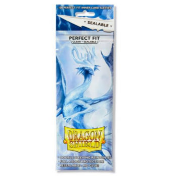 Dragon Shield Sealable Perfect Fit Sleeves- Clear
