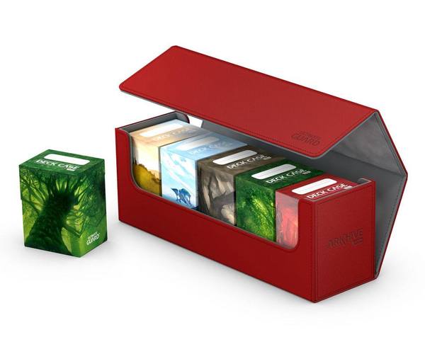 Arkhive Flip Case 400+ Standard Size XenoSkin Red