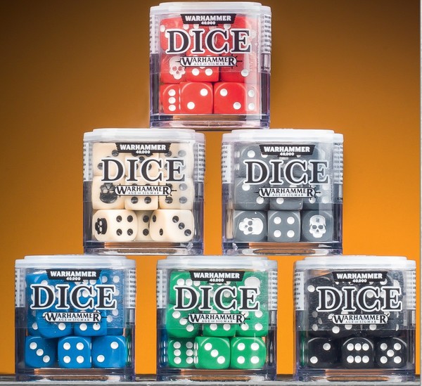 Citadel 12mm dice set - Assorted Colours