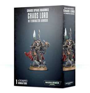 Chaos Space Marines: Chaos Lord In Terminator Armor