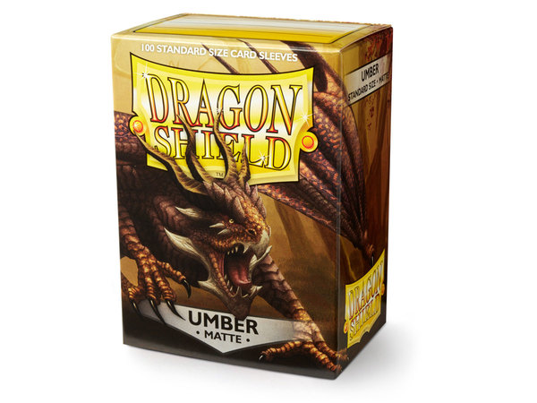 Dragon Shield Umber Matte (100) - Dice Saloon