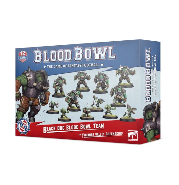 Blood Bowl: Black Orc Blood Bowl Team - The Thunder Valley Greenskins