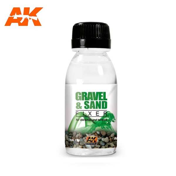 AK Interactive Gravel & Sand Fixer 100ml