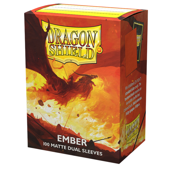 Dragon Shield Dual Matte Ember (100)