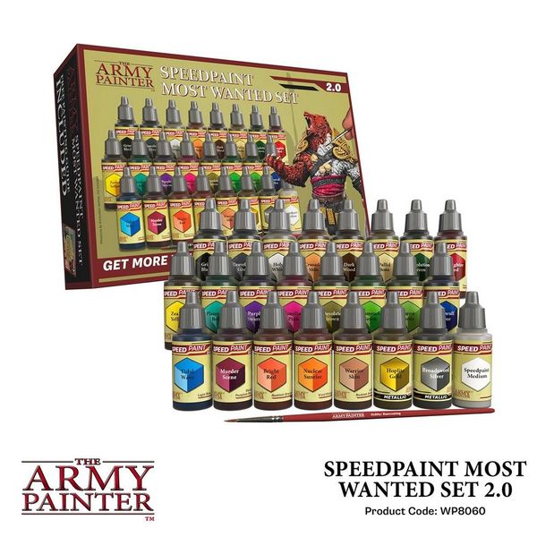 Army Painter Speedpaint 2.0 Most Wanted Set