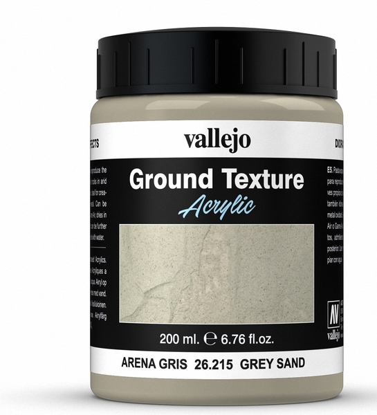 Stone Textures - Gray Sandy Paste 200ml