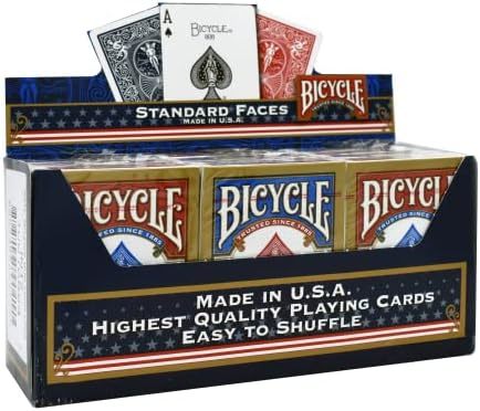 Bicycle Gold Standard Red & Blue Single Pack