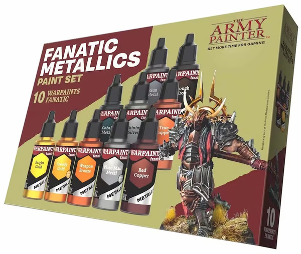 The Army Painter: Fanatic Metallics Paint Set