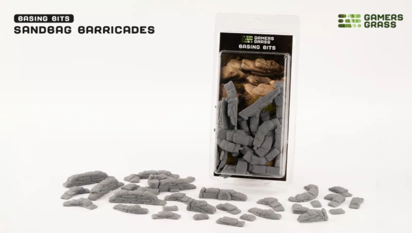 Gamers Grass Basing Bits - Sandbag Barricades