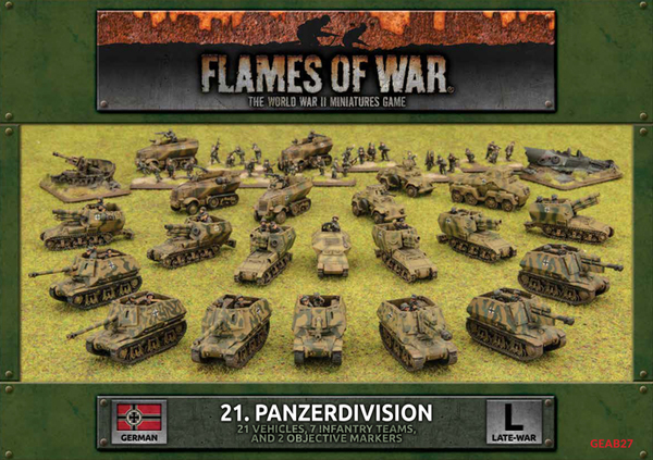 21st Panzerdivion Army Box