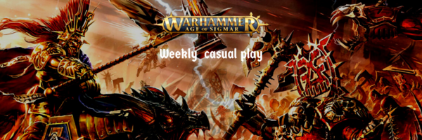 Warhammer Age Of Sigmar Weekly 19/07/24 Ticket