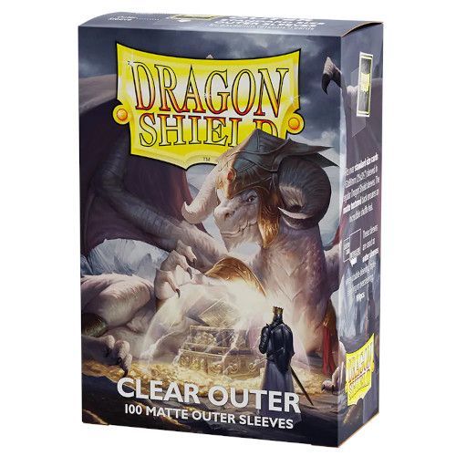 Dragon Shield Clear Outer Sleeves - Standard Size (100)