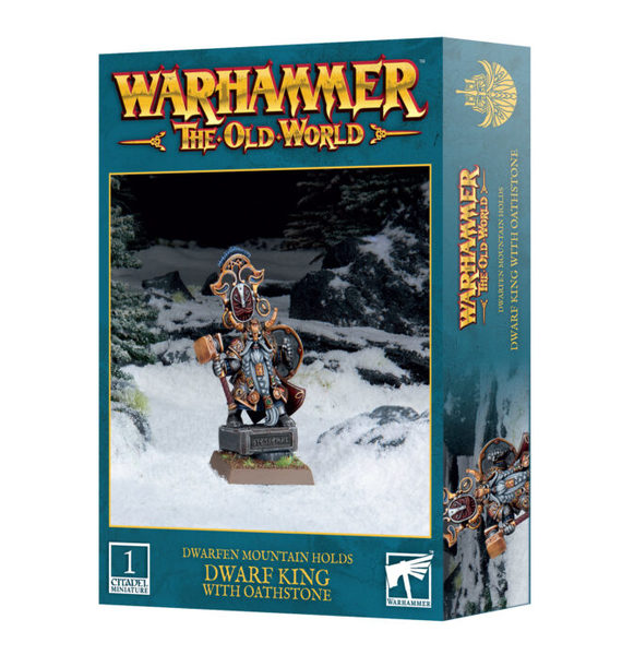 The Old World: Dwarfen Mountain Holds - Dwarf King With Oathstone