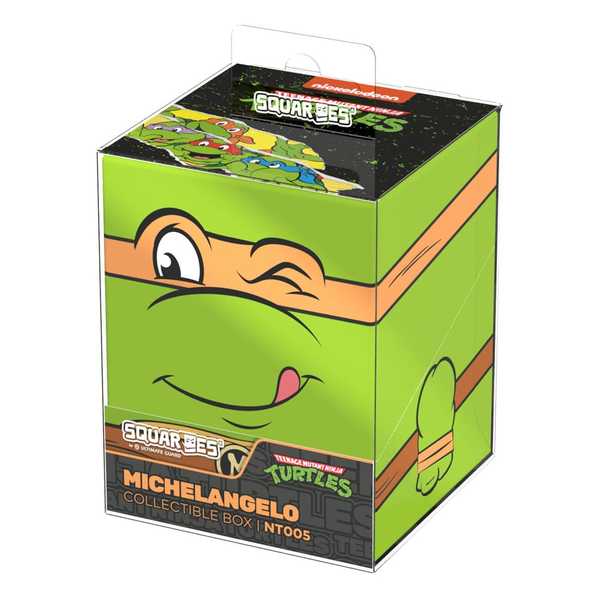 Squaroe: Teenage Mutant Ninja Turtles - Michelangelo 100 card deck box