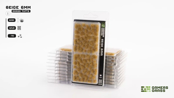 Gamers Grass: Tufts - 6mm Beige