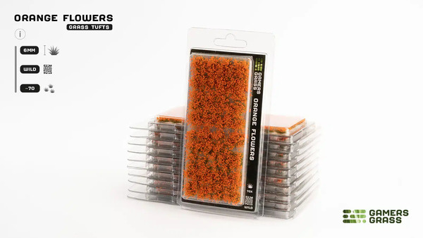 Gamers Grass: Orange Flowers