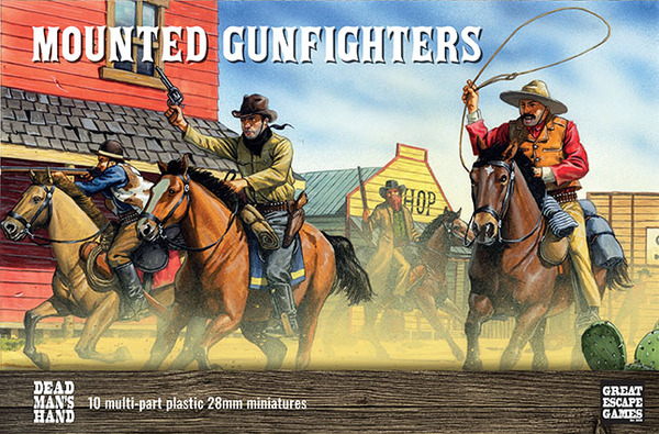 Dead Man's Hand: Redux - Mounted Gunfighters (Plastic)