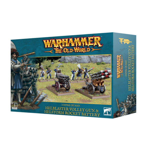 The Old World: Empire of Man - Helblaster Volley Gun & Helstorm Rocket Battery