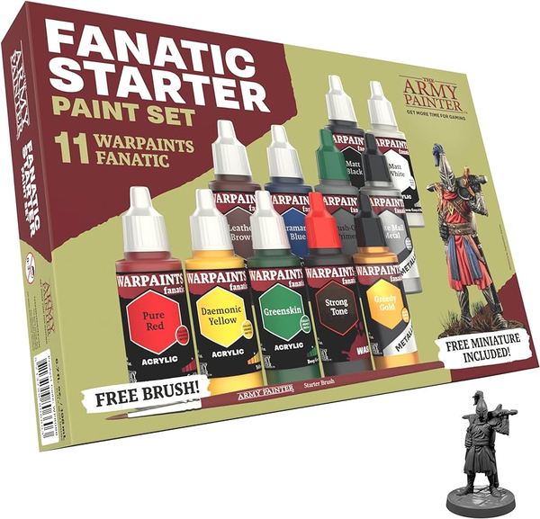 The Army Painter Fanatic Starter Paint Set