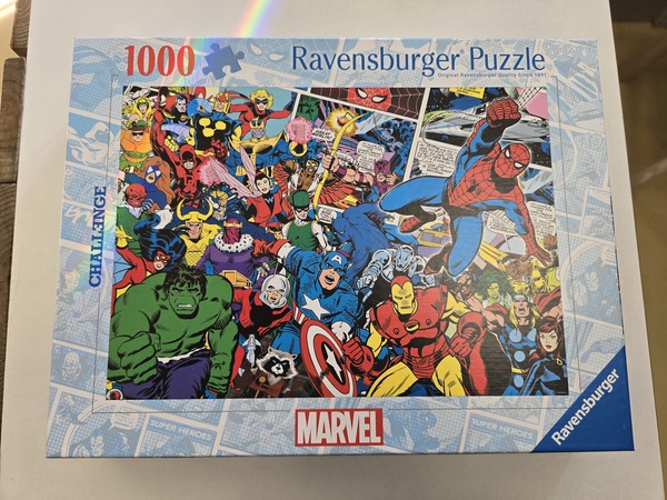 Marvel Challenge (1000pc) Ravensburger Puzzle