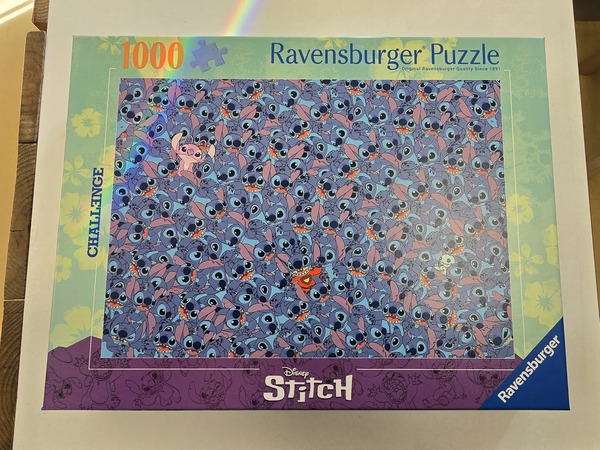 Disney Stitch Challenge (1000pc) Ravensburger Puzzle