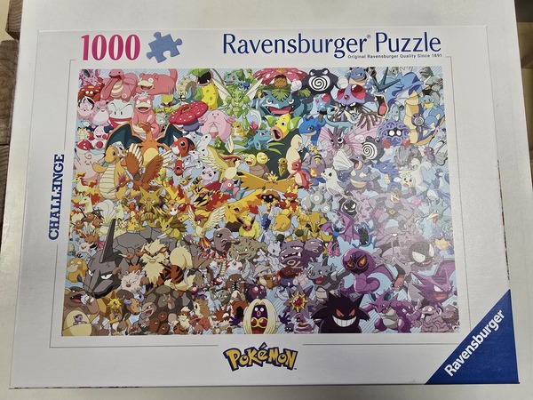 Pokemon Challenge Original 151 (1000pc) Ravensburger Puzzle