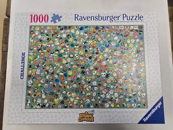 Animal Crossing Challenge (1000pc) Ravensburger Puzzle