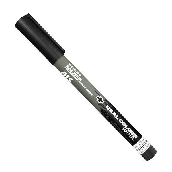 AK Real Colors Markers Ral 7009 Hellgrau-Light Grey