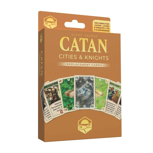 CATAN 6th Edition - Cities and Knights Expansion Replacement Cards Pack (2025)